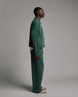 Collared Full Zip - Vintage Green