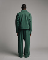 Collared Full Zip - Vintage Green