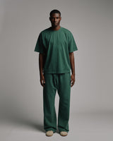 Drop Shoulder T-Shirt - Vintage Green