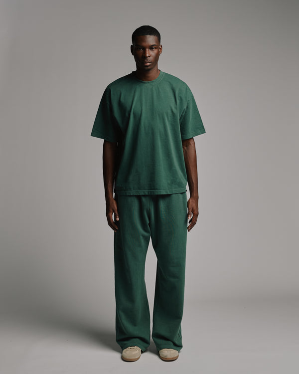 Drop Shoulder T-Shirt - Vintage Green