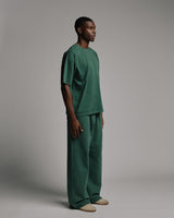 Drop Shoulder T-Shirt - Vintage Green