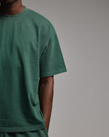 Drop Shoulder T-Shirt - Vintage Green