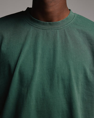 Drop Shoulder T-Shirt - Vintage Green