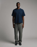 Cropped T-Shirt - Navy