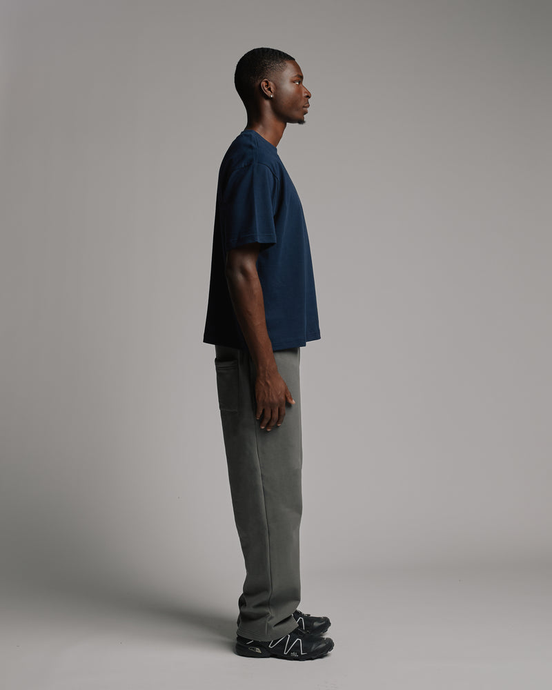 Open Bottom Sweatpants - Charcoal