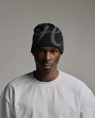 Cuffless Beanie - Black