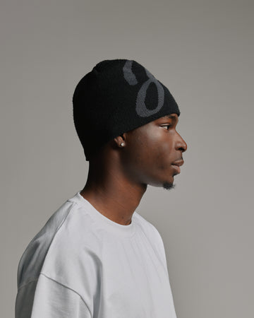 Cuffless Beanie - Black