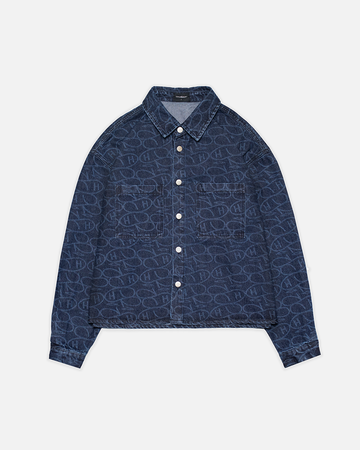 Hours x Saint Denim Overshirt - Blue