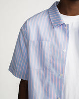 Hours x Saint Mechanic Shirt - Light Blue