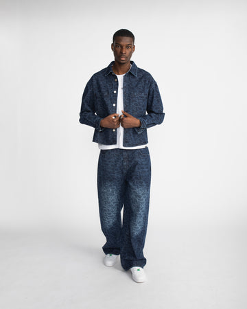 Hours x Saint Baggy Denim - Blue