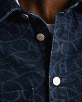 Hours x Saint Denim Overshirt - Blue