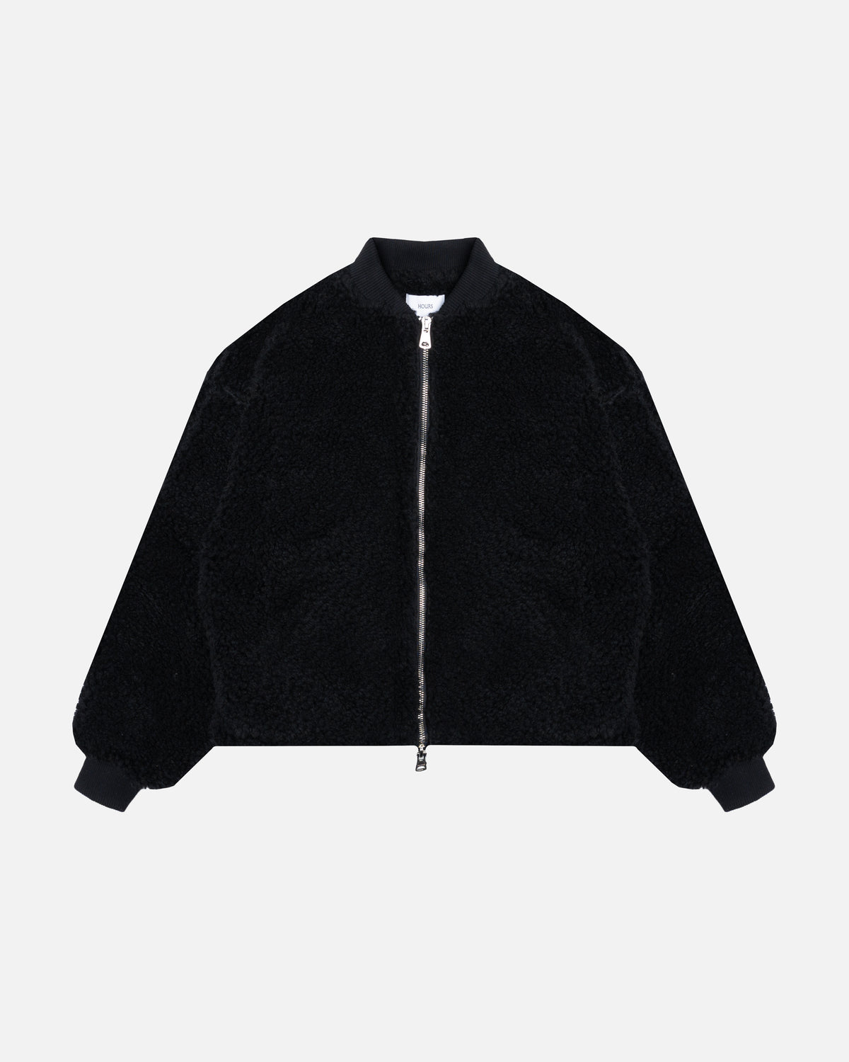 Sherpa Full Zip - Black