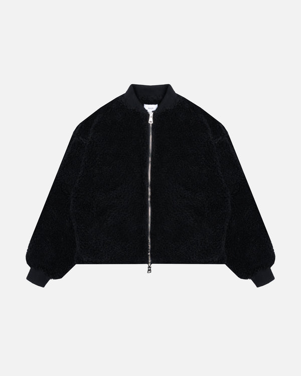 Sherpa Full Zip - Black