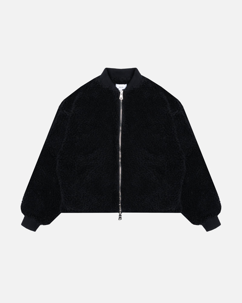 Sherpa Full Zip - Black