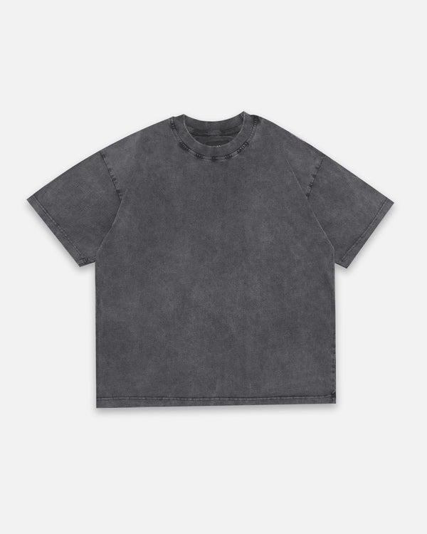 Drop Shoulder T-Shirt - Vintage Grey