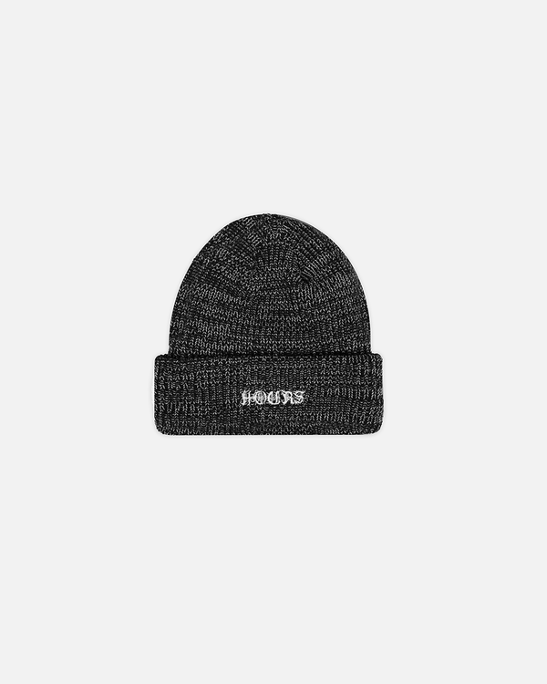 Signature Knit Beanie - Black