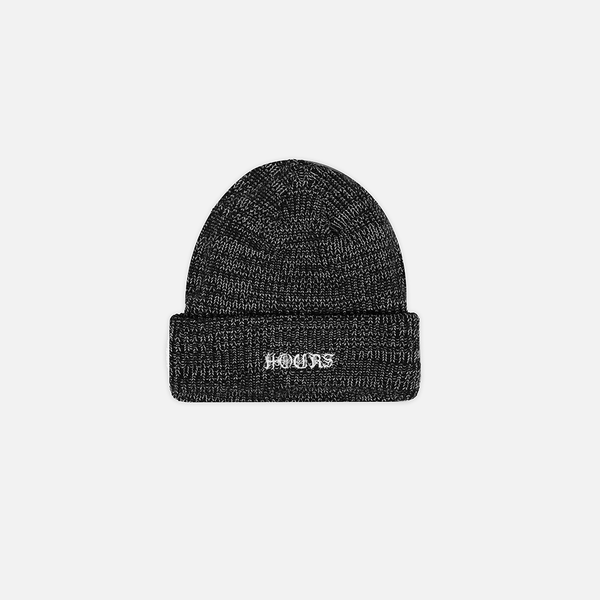 Signature Knit Beanie - Black – Hours
