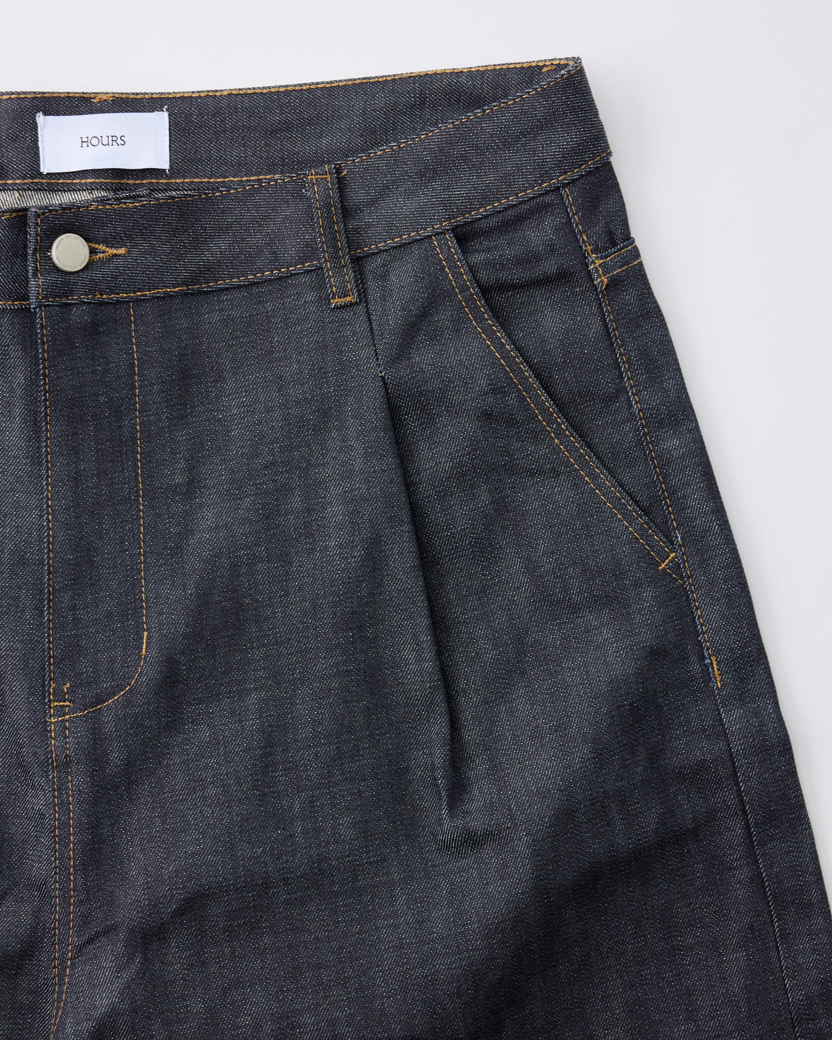 Raw Denim Shorts - Indigo