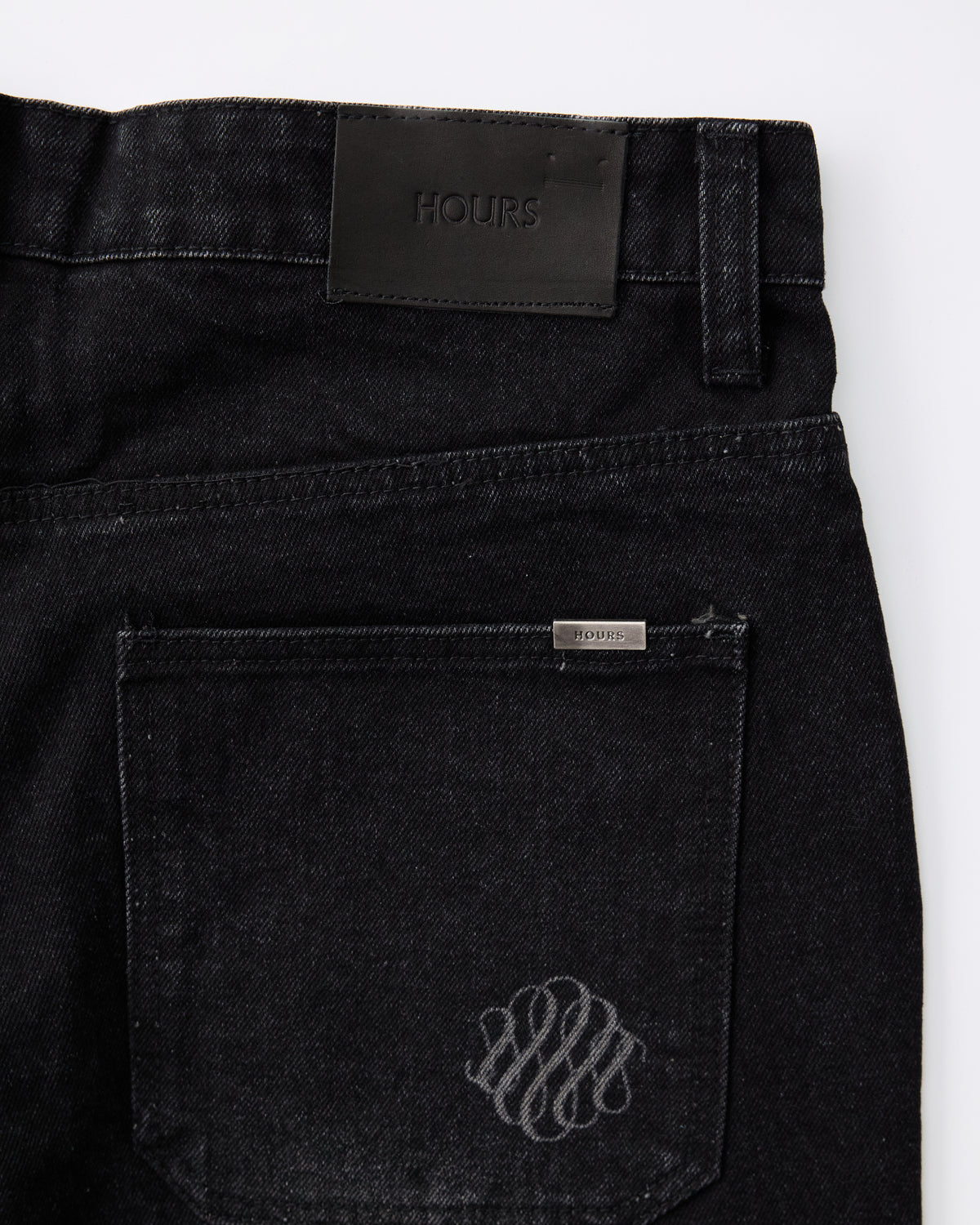 Bootcut Denim - Washed Black
