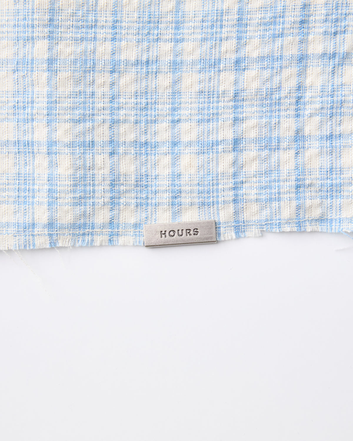 Cropped Flannel - Light Blue
