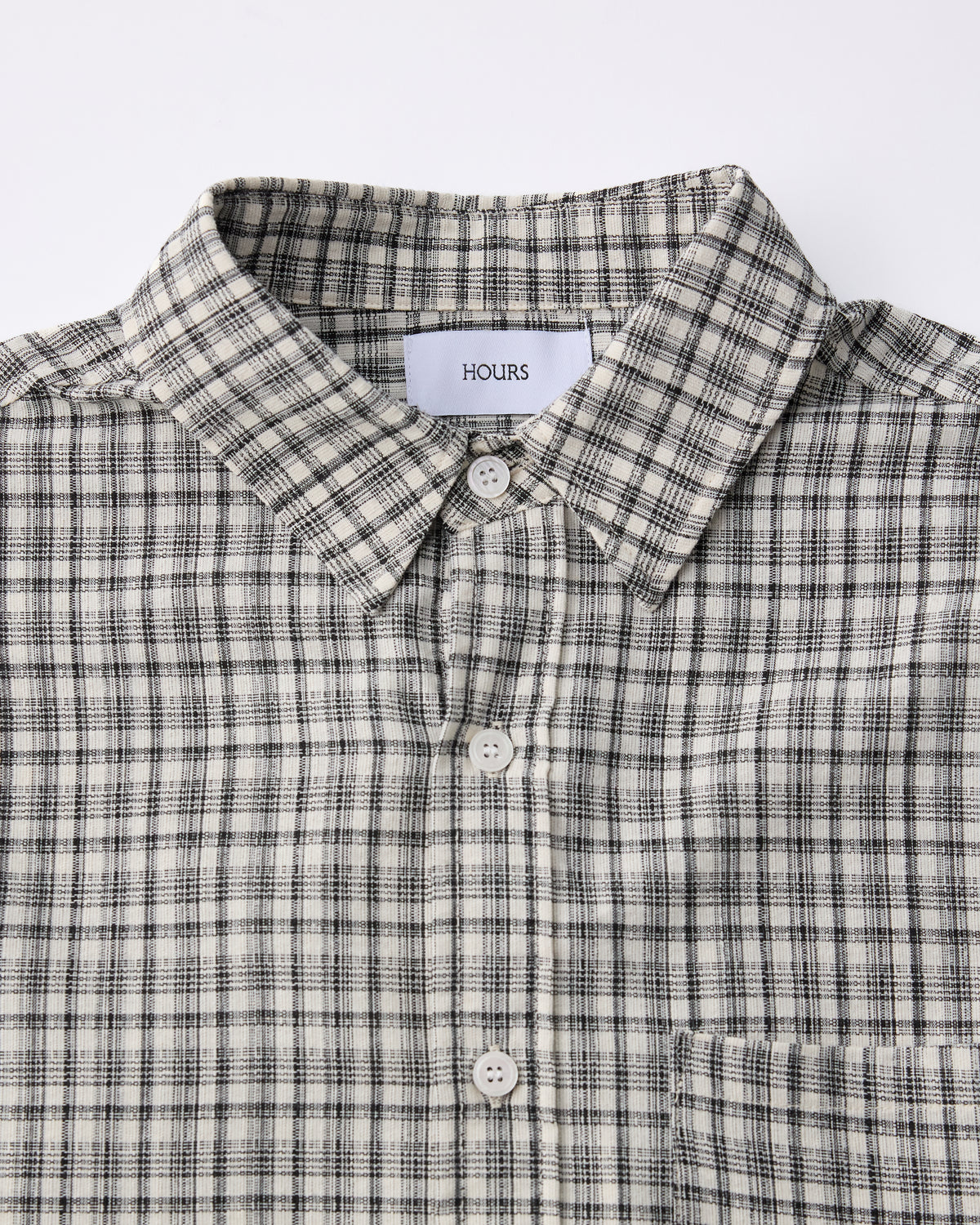 Cropped Flannel - Black