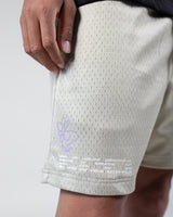 Spiral Mesh Shorts - Sand