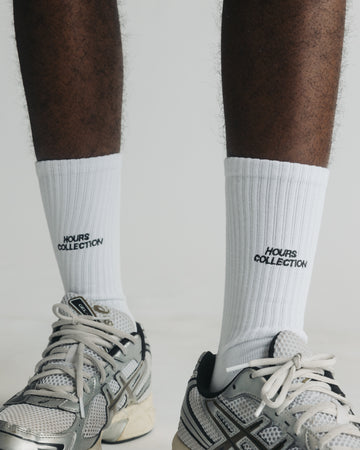 Signature Socks - White