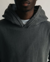 Diagonal Weave Hoodie - Vintage Grey