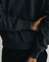 Diagonal Weave Hoodie - Vintage Black