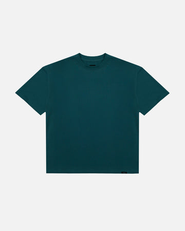 Cropped T-Shirt - Teal