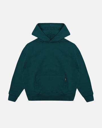 Drop Shoulder Hoodie - Teal