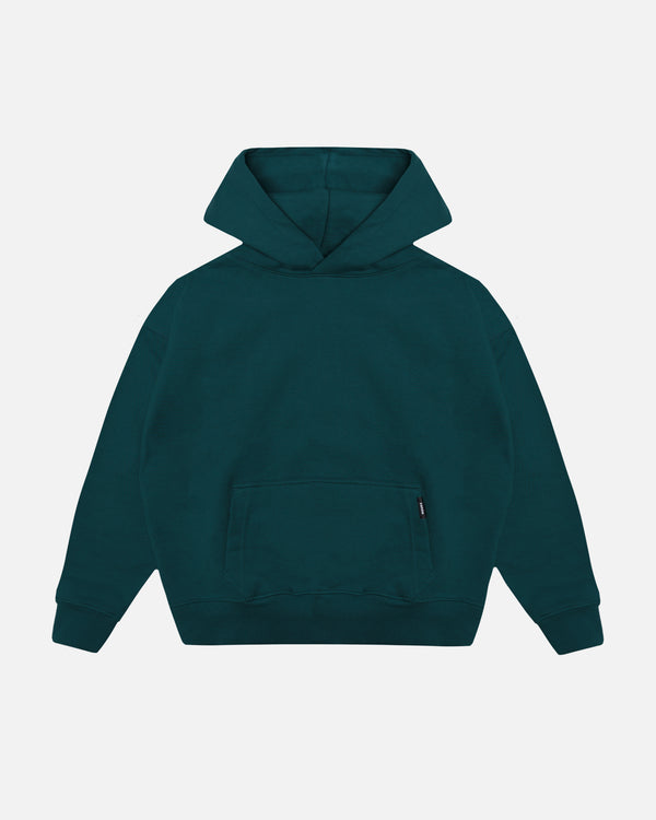 Drop Shoulder Hoodie - Teal