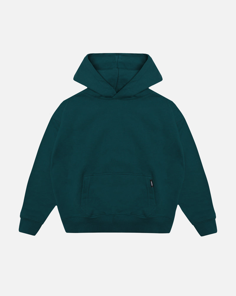 Drop Shoulder Hoodie - Teal