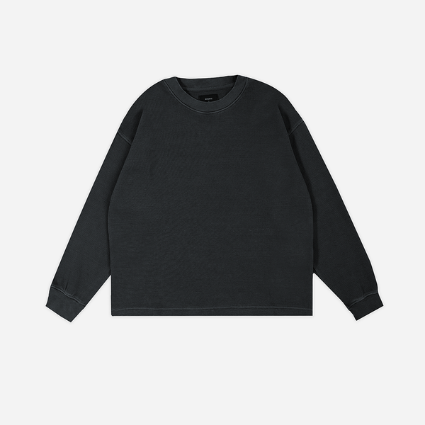 TTT_MSW Thermal long sleeve tee新品未使用 L Thermal Long Sleeve - Vintage Black – Hours