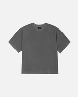Thermal Boxy T-Shirt - Vintage Grey