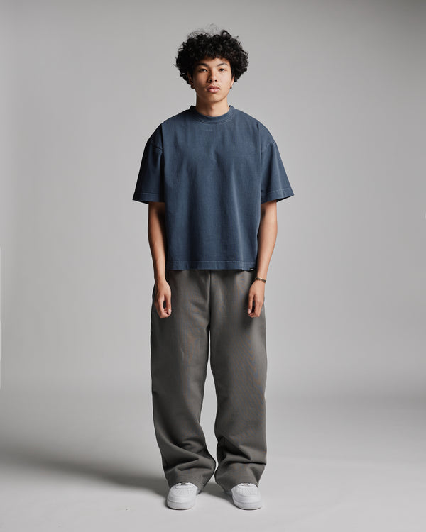 Cropped T-Shirt - Vintage Navy