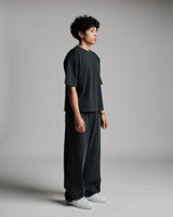Cropped T-Shirt - Vintage Black