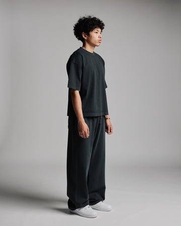 Cropped T-Shirt - Vintage Black