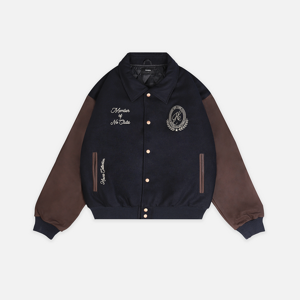 Member of No Clubs Varsity Jacket - Navy – Hours