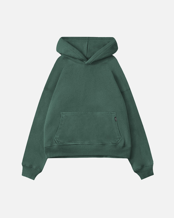 Cropped Hoodie - Vintage Green