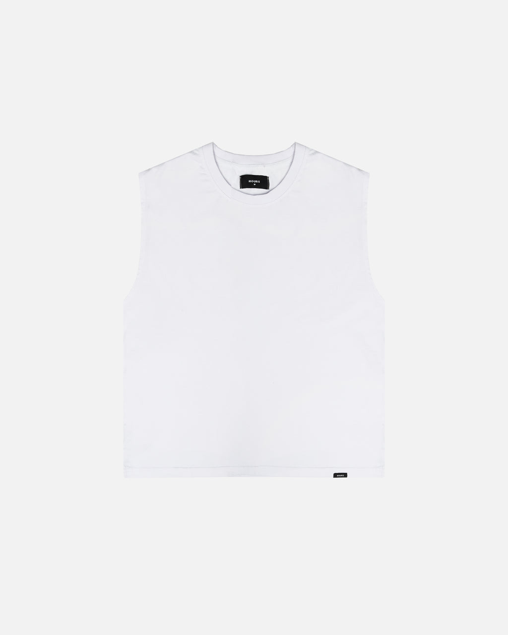 Cropped Tank Top - White – Hours