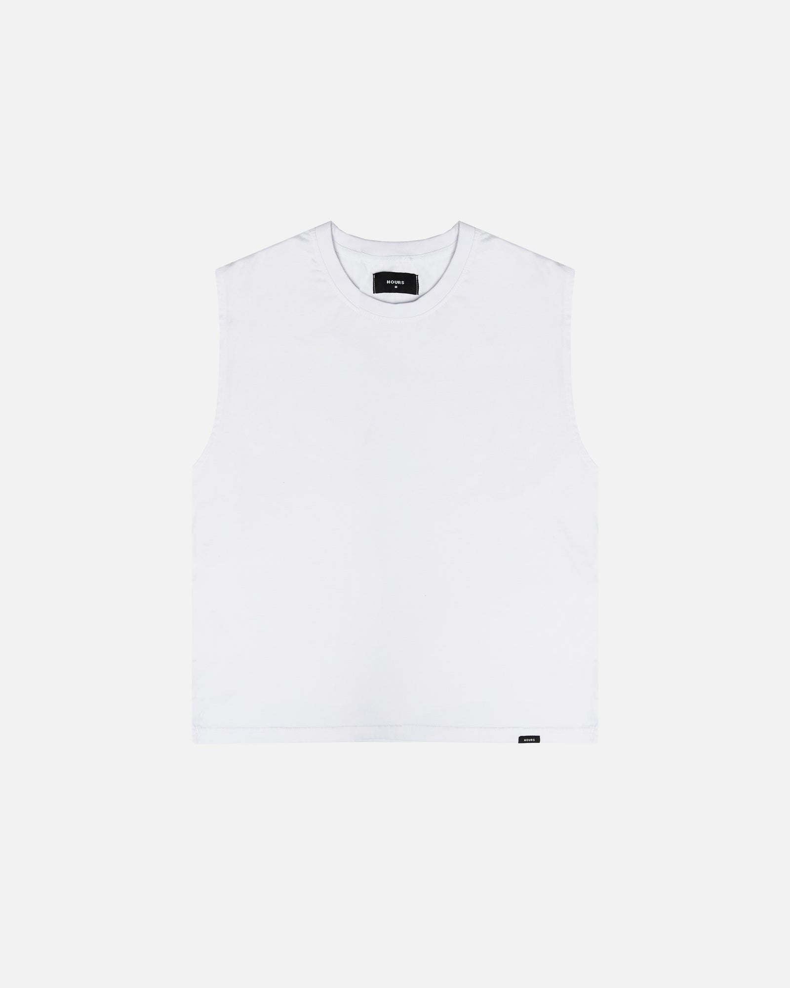 Cropped Tank Top - White – Hours