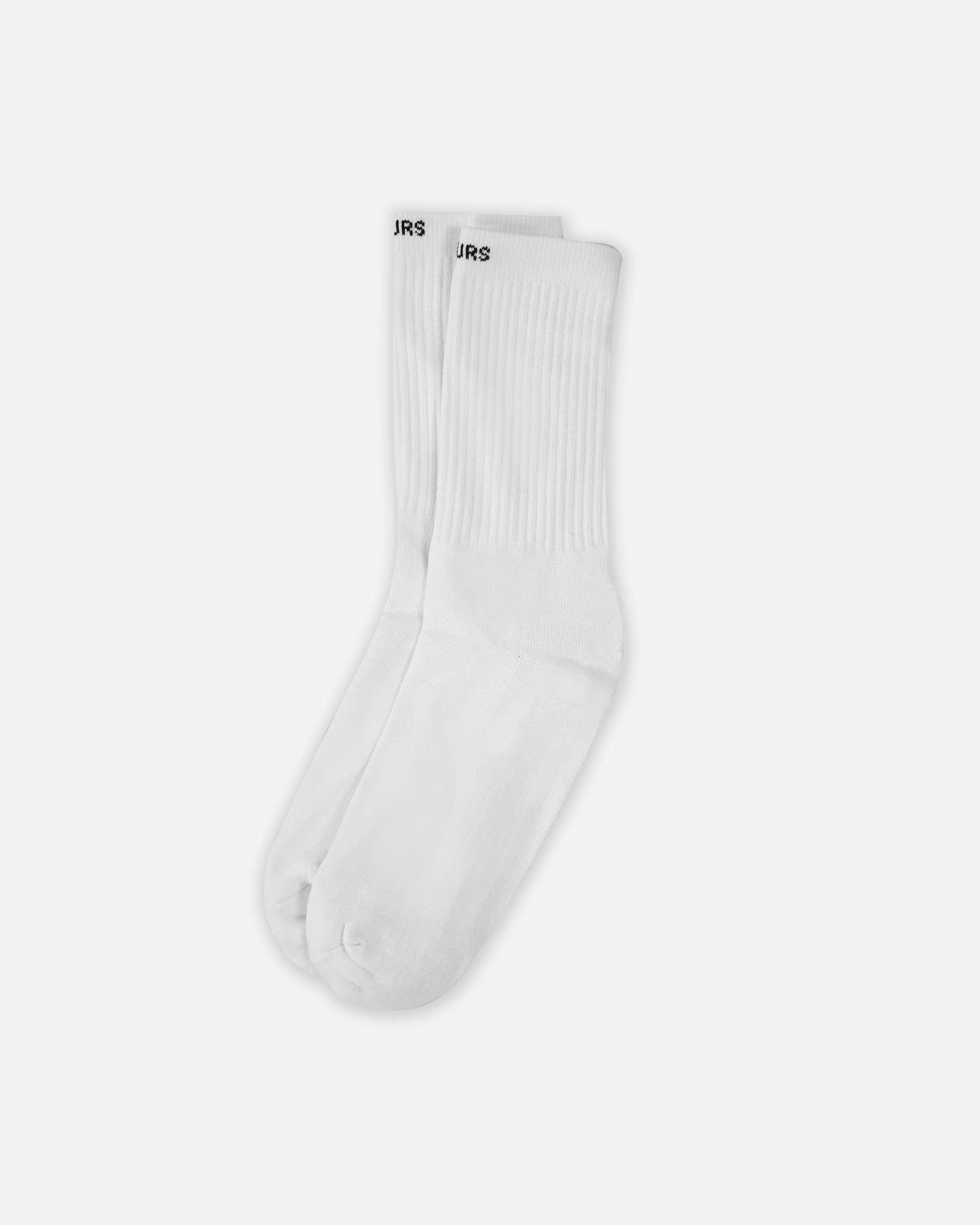 Logo Socks - White – Hours