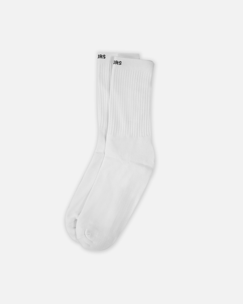 Logo Socks - White