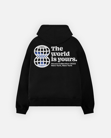 The World is Yours Hoodie - Black