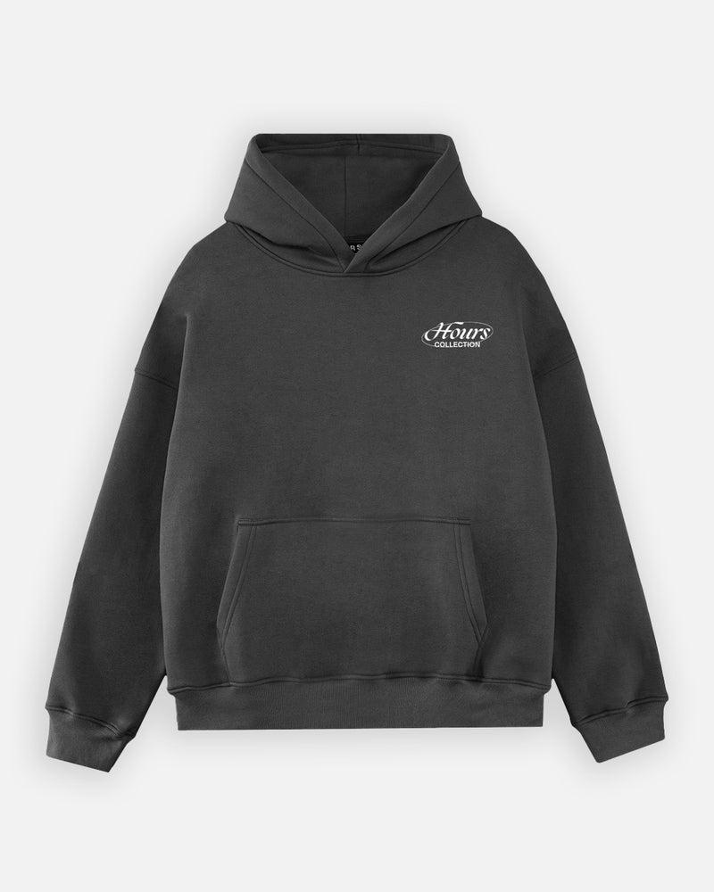 Yours is Hours Hoodie - Charcoal