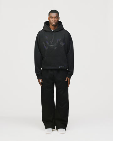 Human Network Hoodie - Black