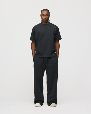 Drop Shoulder T-Shirt - Vintage Black