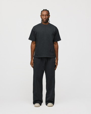 Drop Shoulder T-Shirt - Vintage Black