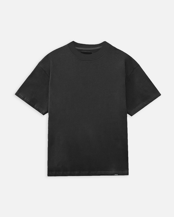 Drop Shoulder T-Shirt - Vintage Black